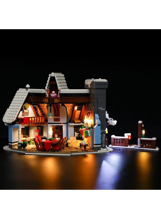 BRIKSMAX Led Lighting Kit For Creator Santa'S Visit Compatible With Lego 10293 Building Blocks Model Not Include The Lego Set - Image 5