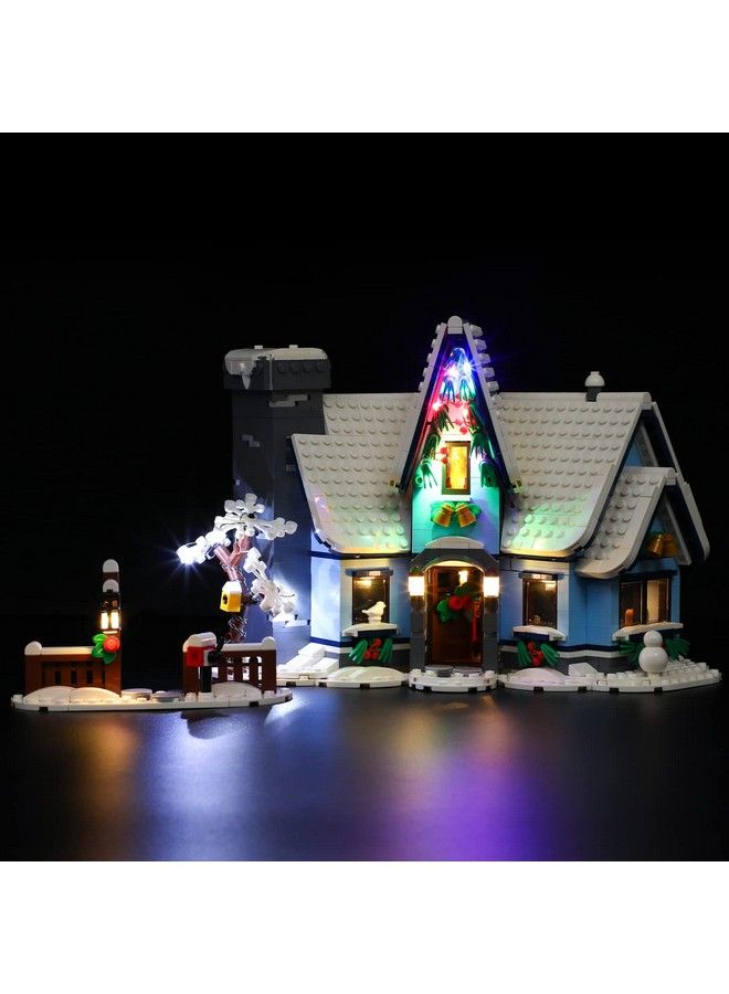 BRIKSMAX Led Lighting Kit For Creator Santa'S Visit Compatible With Lego 10293 Building Blocks Model Not Include The Lego Set - Image 3