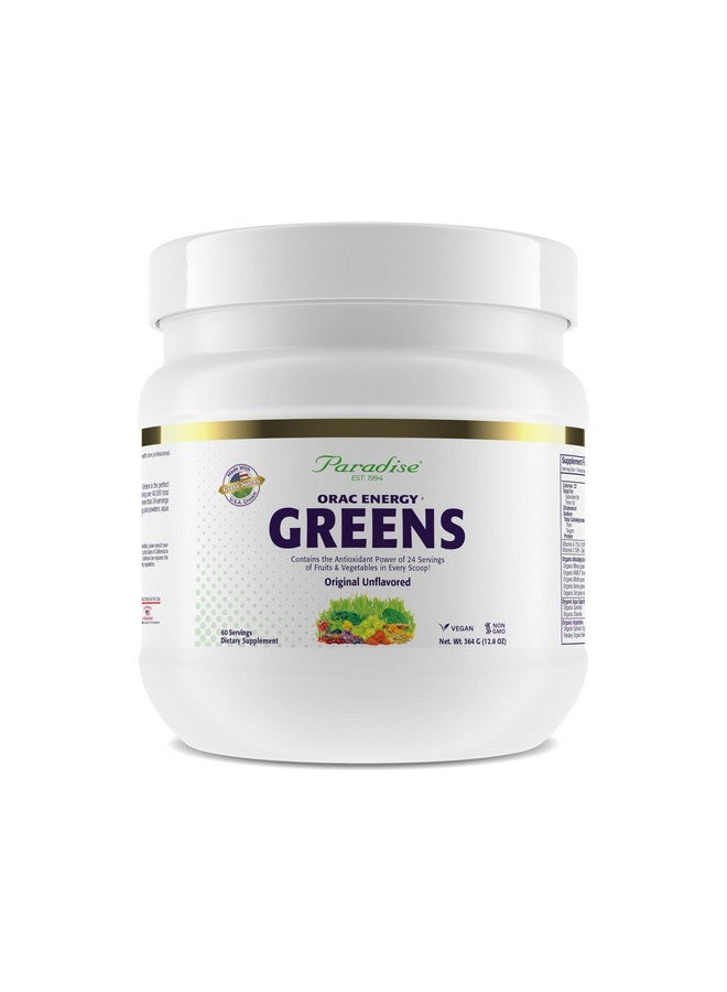 بارادايس هيربس بارادايس، مستخلص مسحوق خضراوات الطاقة أوراك، مضادات أكسدة فائقة، بروبيوتيك لصحة الأمعاء والهضم، فيتامين سي للمناعة، مع سبيرولينا وكلوريلا، غير معدل وراثيًا، خالٍ من الغلوتين، 60 حصة - Image 1