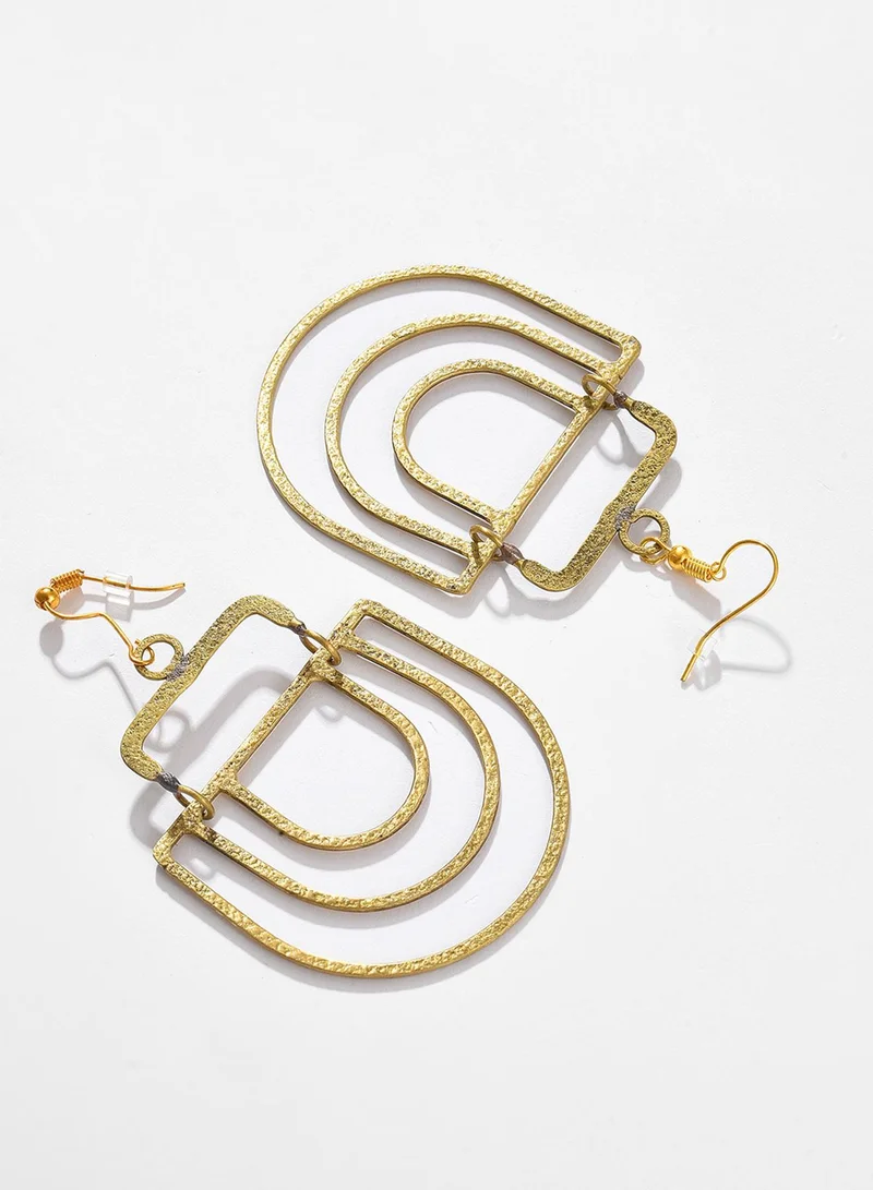 SOHI Contemporary Artificial Stud Earring Jewellery