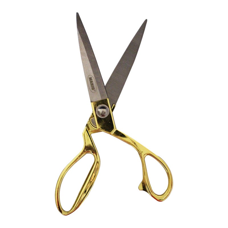 Mario Scissors for Sewing-Tailoring 8 inches - Gold Sharp Cloth Cutting Scissors, Comfortable Grip, Easy to Handel - Stainless Steel Blade Scissors - MS 36 - Image 2