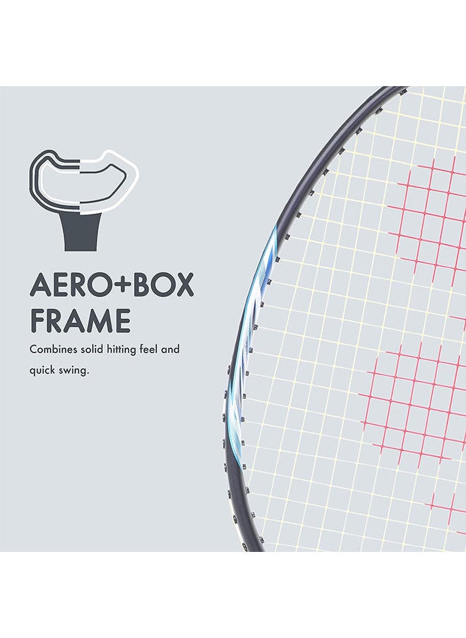 Yonex - مضرب كرة الريشة Astrox Lite 27i من الجرافيت مع غطاء كامل للمضرب (أزرق) | للاعبين المتوسطين | 77 جرام | الحد الأقصى لشد السلسلة - 30 رطلاً - Image 1