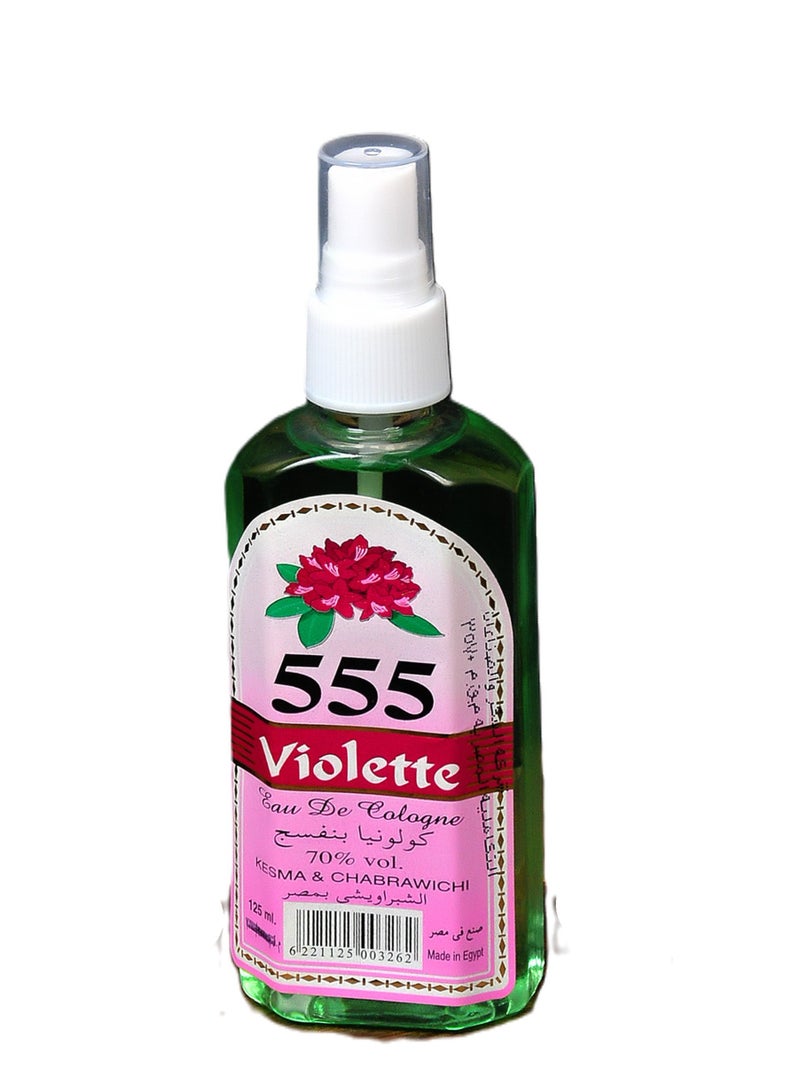 555 Violet 555 cologne 125 ml Atomizer Offer 1+1 gift