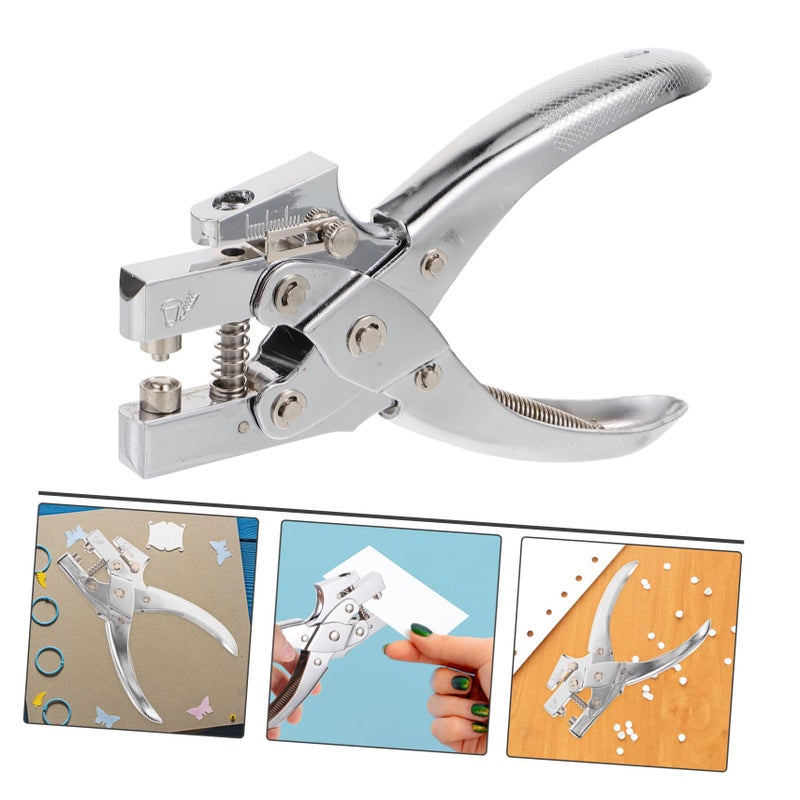 Single Hole Punch 2 Inch Portable Handheld Tool for Office School Home Crafts DIY Planner - Image 5