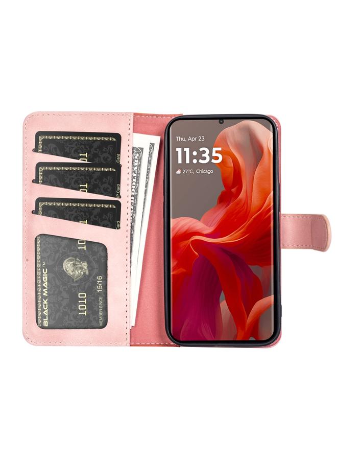 S-TOP Case For Motolora Moto G85 5G Stitching Horizontal Flip Leather Phone Case - Image 3