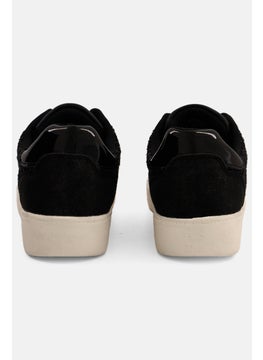 XOXO Women  Lace Up Casual Shoes, Black  - Image 2
