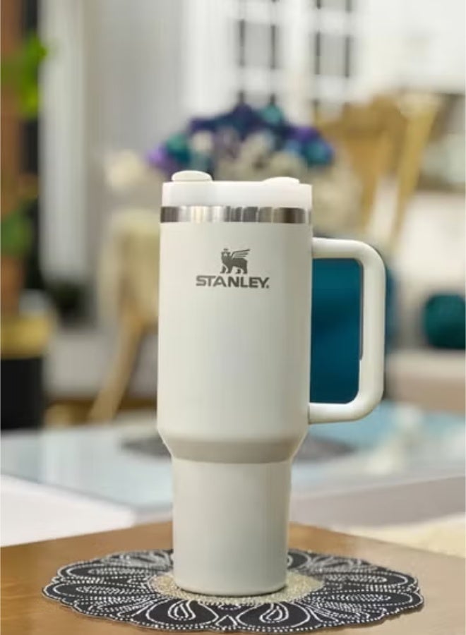 STANLEY Quencher H2.0 فلوستات فولاذ المقاوم للصدأ فراغ معزول كوب مع غطاء وقش للماء، الشاي المثلج أو القهوة، Smoothie وأكثر من ذلك، 40 أوقية - Image 5