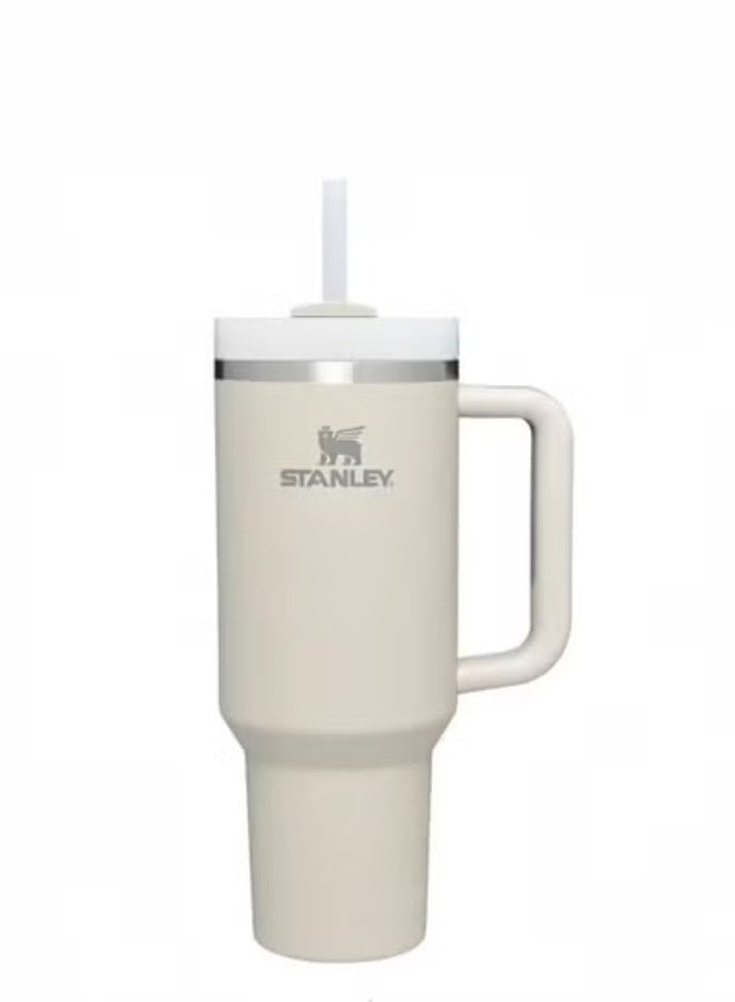 STANLEY Quencher H2.0 فلوستات فولاذ المقاوم للصدأ فراغ معزول كوب مع غطاء وقش للماء، الشاي المثلج أو القهوة، Smoothie وأكثر من ذلك، 40 أوقية - Image 1