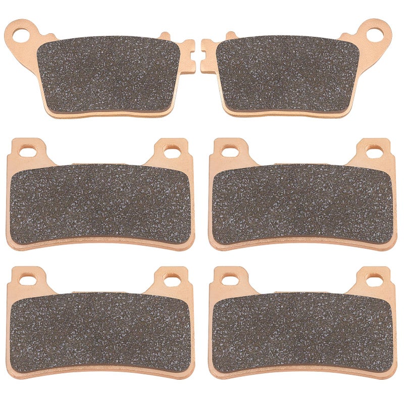 LOCOPOW Sintered Front Rear CBR 600RR 1000RR Brake Pads for Honda CBR1000RR CBR600RR 2006 2007 2008 2009 2010 2011 2012 2013 2014 2015 2016 2017