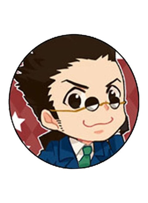 Hunter X Hunter Printed Mouse Pad  Red/Brown/Blue
