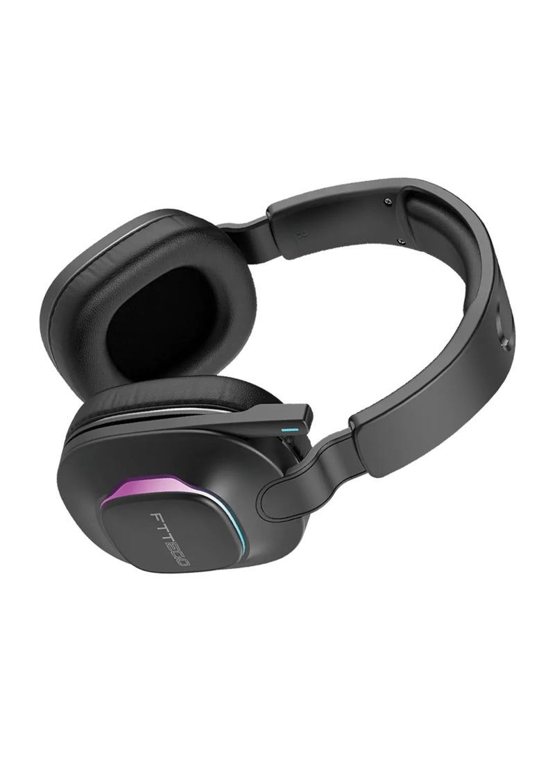 FTTEGO FTTE101 Wireless Gaming Headset – Bluetooth 5.3, RGB Lights & 22-Hour Battery Life - Image 3