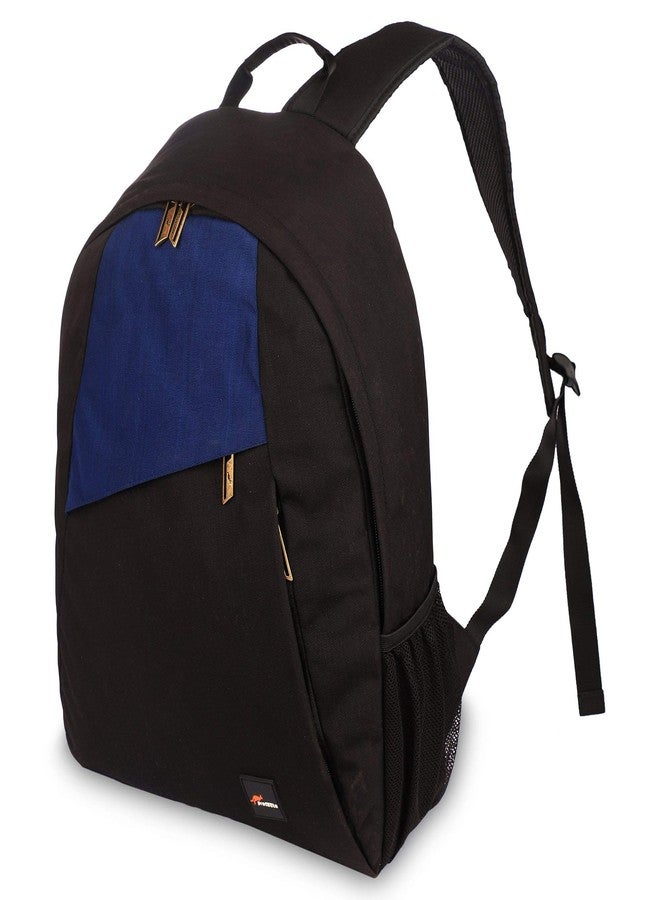 Protecta Chosen One Backpack Military Grade Nylon for Laptops with Screen Size Up to 15.6 Inch - Black & Navy Blue. - Image 2