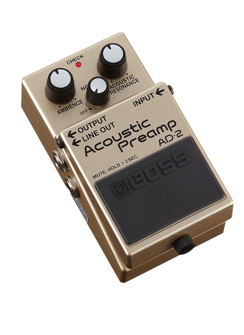 BOSS BOSS AD-2 Acoustic Preamp Pedal  - Image 2