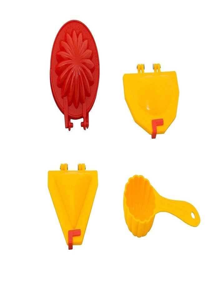 Rinkle Trendz Kitchen Tool Mould Dough Press for Gujiya Kachori Samosa Prasad Mud Scoop, Plastic - Image 1