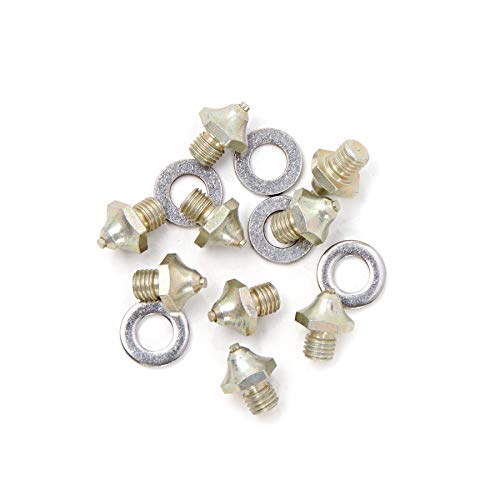 Korkers Threaded Carbide Spikes with washers - 7 mm - 40 Pack (Fishing CastTrax) - Image 1