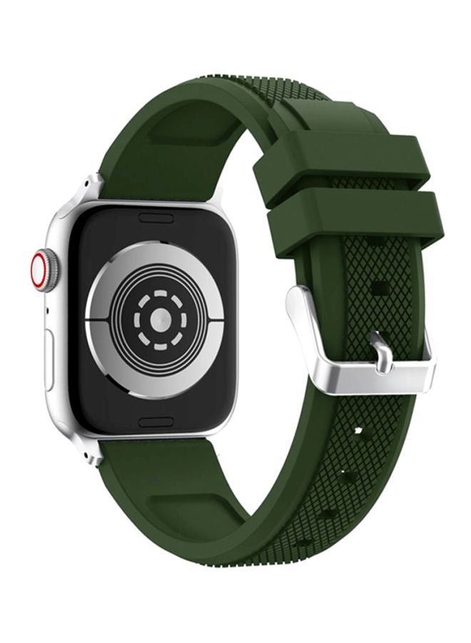 Voberry Replacement Strap For Apple Watch Series 4 40mm Green - Image 2