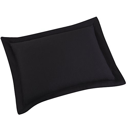 TRULY SOFT Everyday Duvet Set Black Polyester 3-Piece Full/Queen Duvet Set, Solid Color Themed, for Men and Women, Oeko-TEX Certified Confidence - Image 4