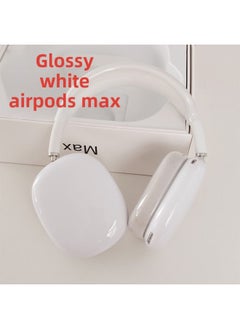 Simple Personalized Solid Color Apple Airpods Max Headset Protective Case For Men And Women Drop-resistant Ear Movers For Instagram-Specifications:Solid White