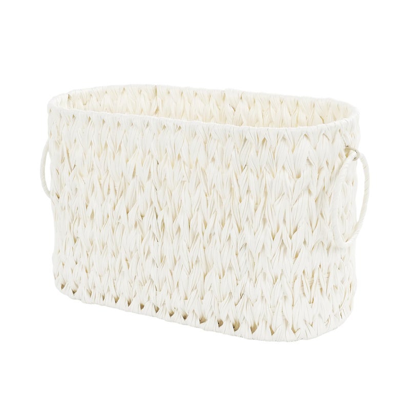Coeusy Toilet Paper BasketBoho Decorative Toilet Paper StorageLarge Wicker Basket for Bathroom StorageFree Standing - Image 2