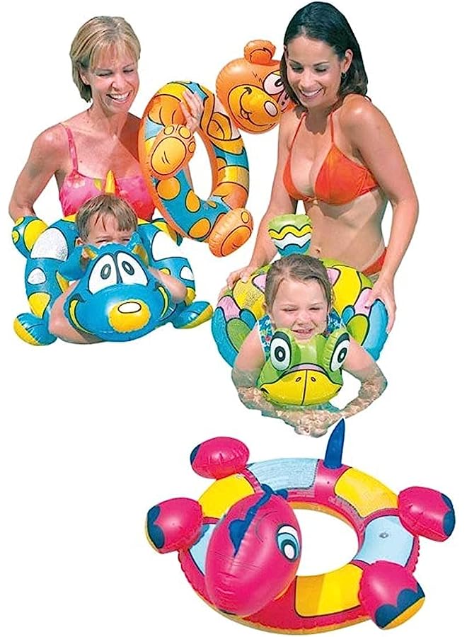 Bestway animal shaped swim rings red 36001 - Image 1