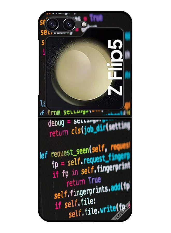 Protective Case Cover For Samsung Galaxy Z Flip 5 Programming