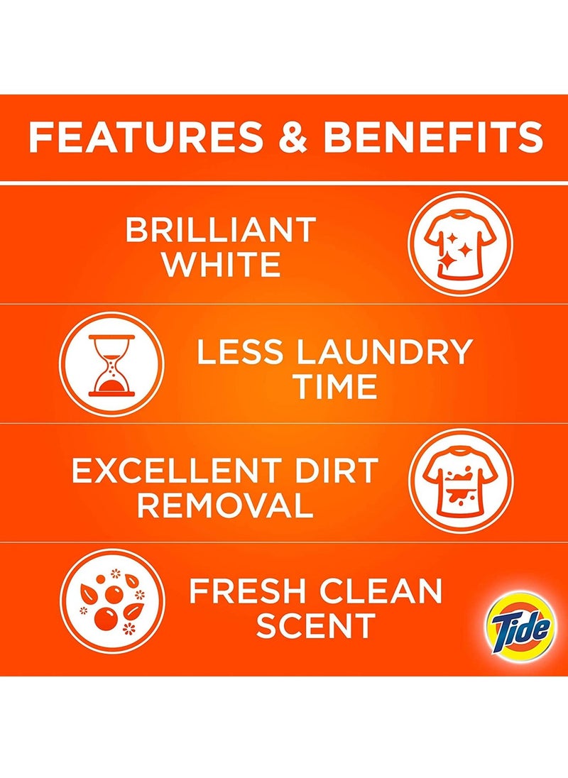 Tide - Tide Automatic Powder Laundry Detergent Original Scent 1.5kg - Image 1
