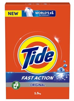 Tide Automatic Powder Laundry Detergent Original Scent 1.5kg