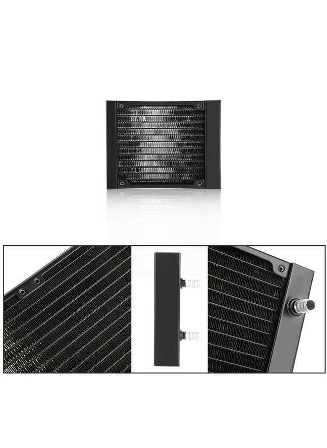 Fast Heat Dissipation PC Heat Exchanger 12 Tubes Durable Computer Heat Exchanger - 120mm