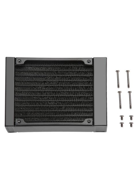 Fast Heat Dissipation PC Heat Exchanger 12 Tubes Durable Computer Heat Exchanger - 120mm