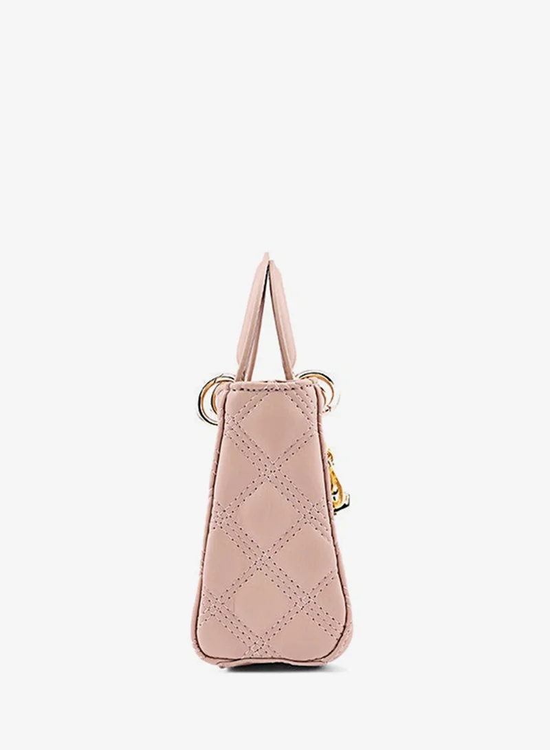 Cuple Nude Tween Girls Quilted Top Handle Bag for Women | Best Price UAE