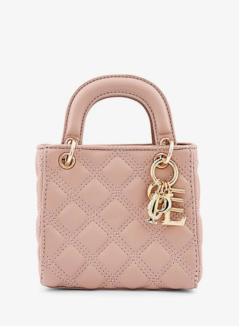 كابلي Tween Girls Quilted Top Handle Bag