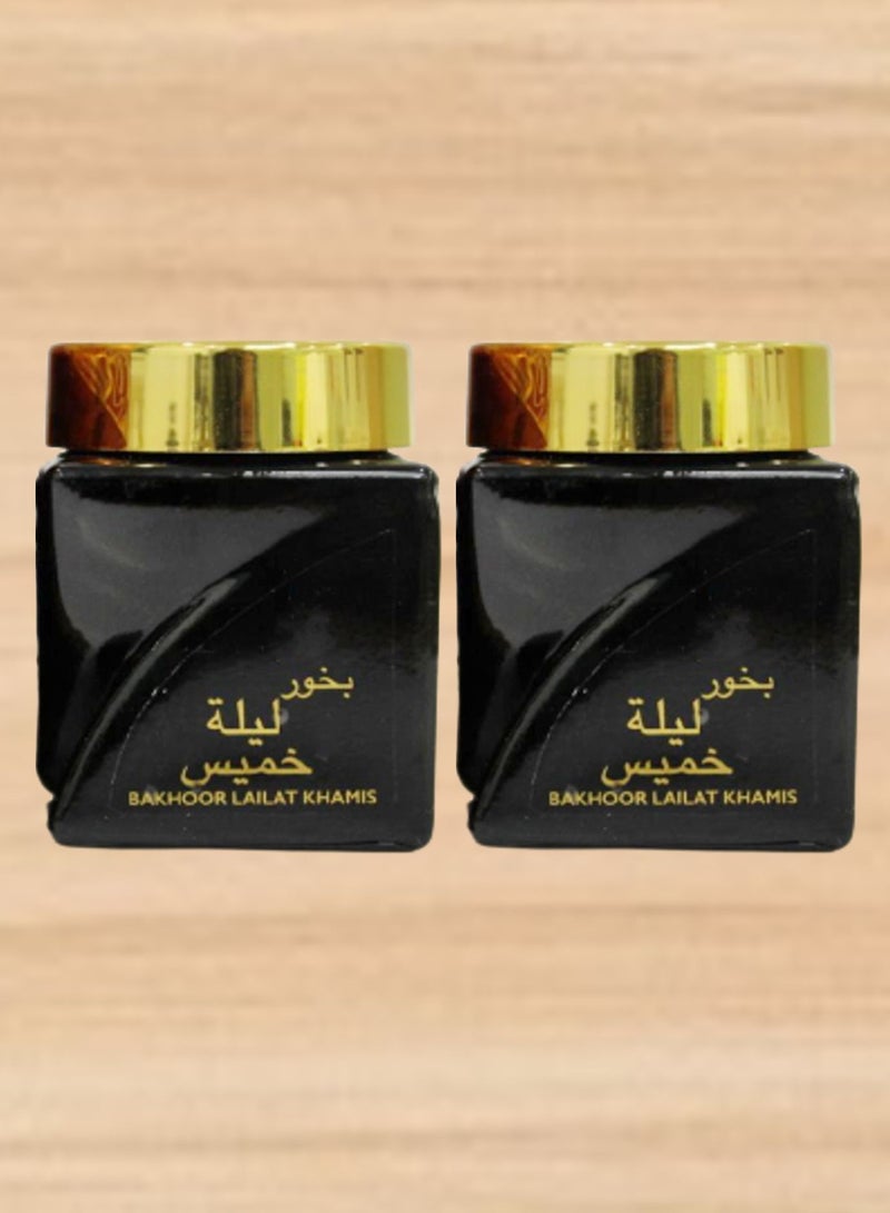Bakhoor 2 Pieces Bakhoor Lailat Khamis 30 Gram - Image 1