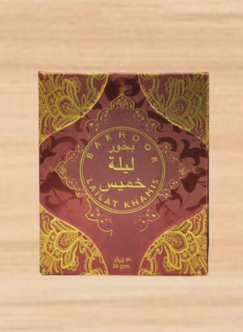 Bakhoor 2 Pieces Bakhoor Lailat Khamis 30 Gram - Image 2