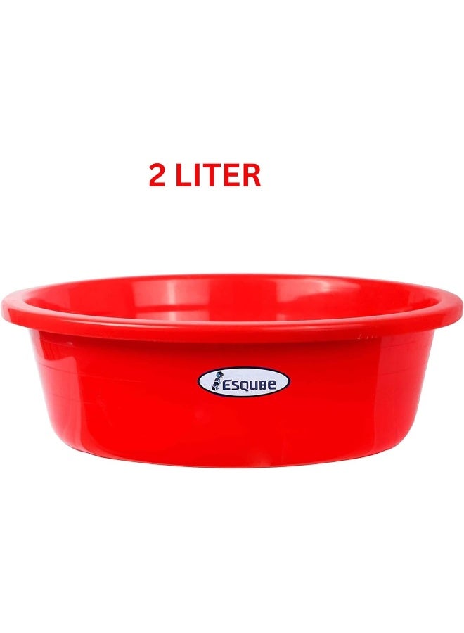ESQUBE Multi-Purpose Basin Wash Tub - Red - Image 2