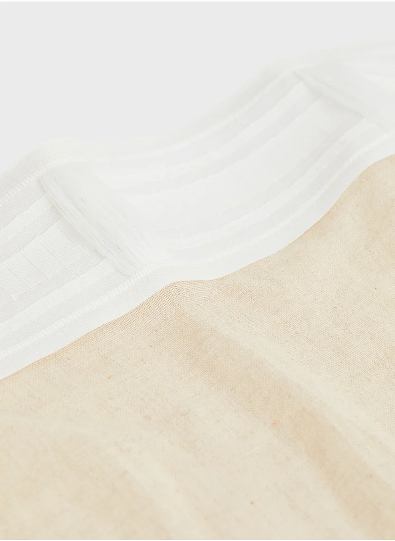 اتش اند ام 2-Pack Multiway Linen-Blend Curtains