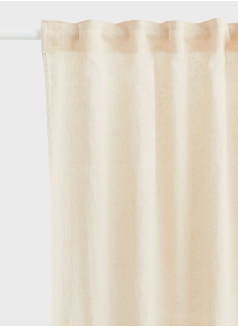 اتش اند ام 2-Pack Multiway Linen-Blend Curtains