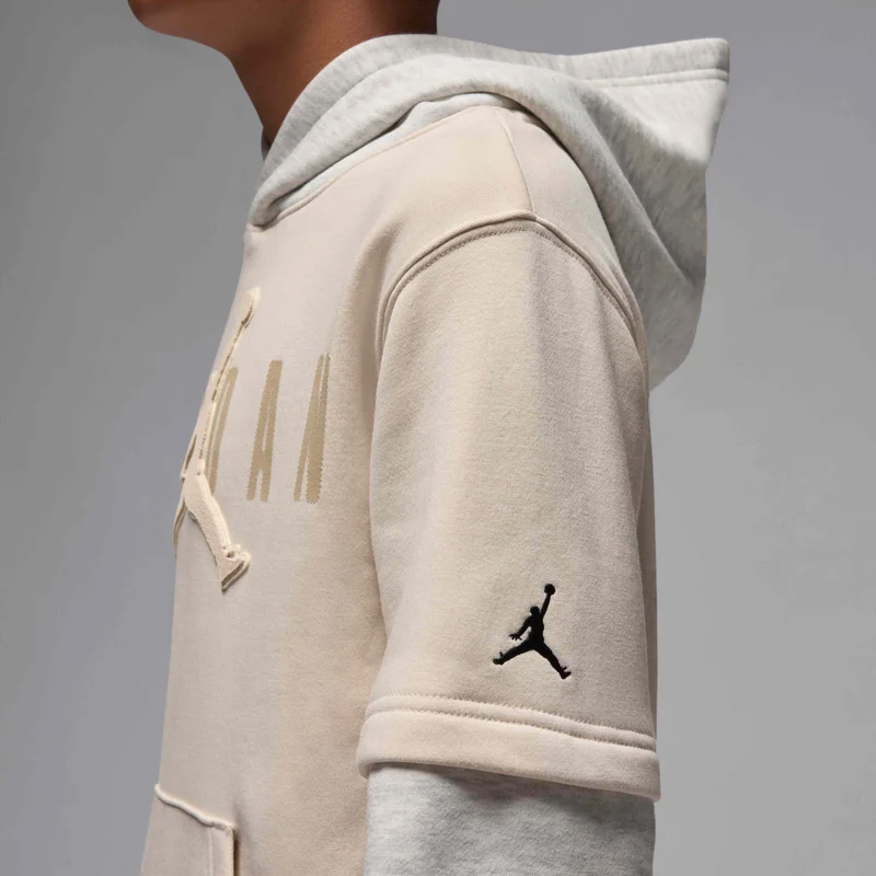 Jordan Brown Kids' MJ Future Flight Hoodie  | Best Price UAE