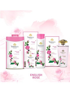 Yardley London English Rose Perfumed Talc 250g  - Image 3