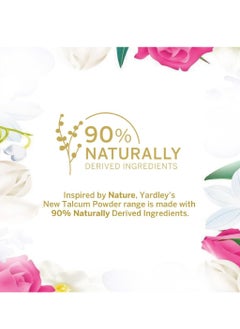 Yardley London English Rose Perfumed Talc 250g  - Image 4