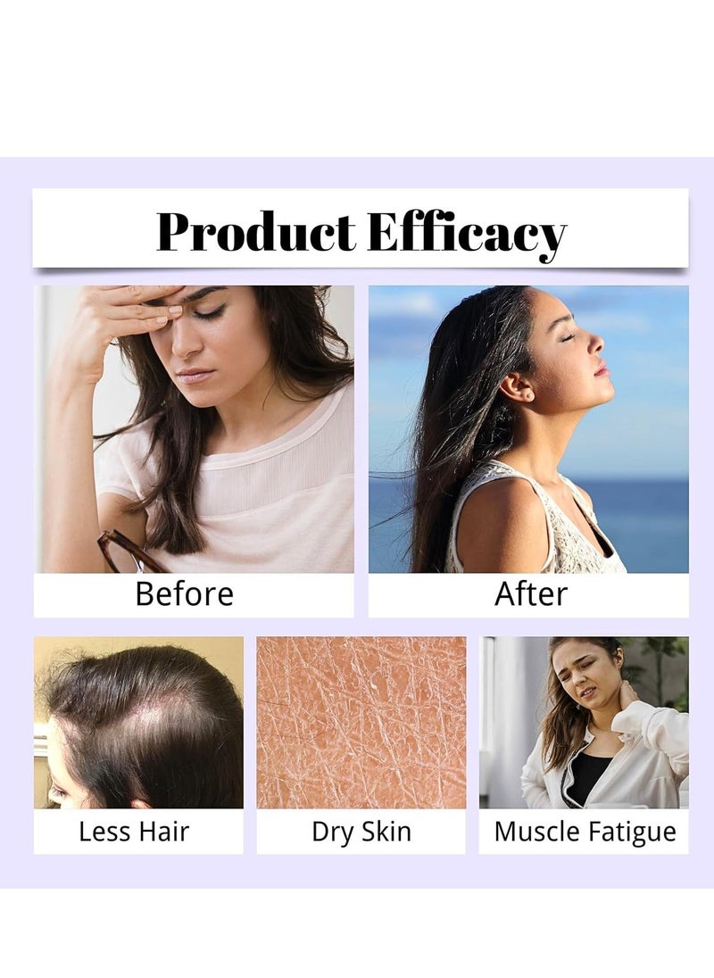 WoodSleep زيت اللافندر زيوت التدليك للعلاج بالتدليك، زيوت التدليك لليلة المواعدة، زيت التدليك لآلام العضلات، زيت الجسم المريح غوا شا، زيت اللافندر الطبيعي للبشرة والشعر، زيت الشعر المعطر للنساء والرجال 100 مل - Image 5