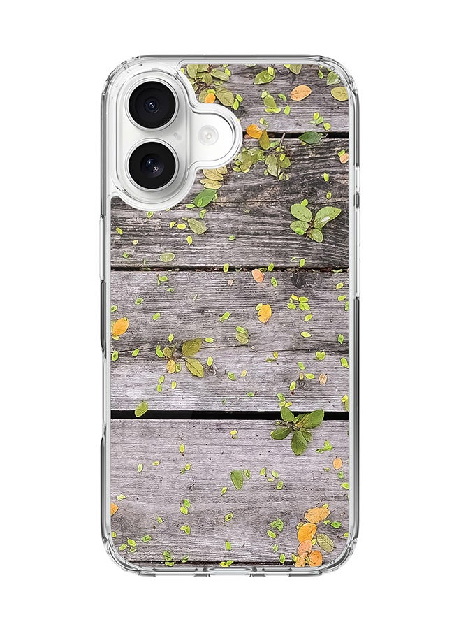 Stylizedd Classic Clear MagSafe Case for iPhone 17 , Hybrid Soft Case Flexible Edges Anti Drop TPU PC Gel Thin Transparent Cover [ Designed for iPhone 17 ] - Backyard Patio Full Print