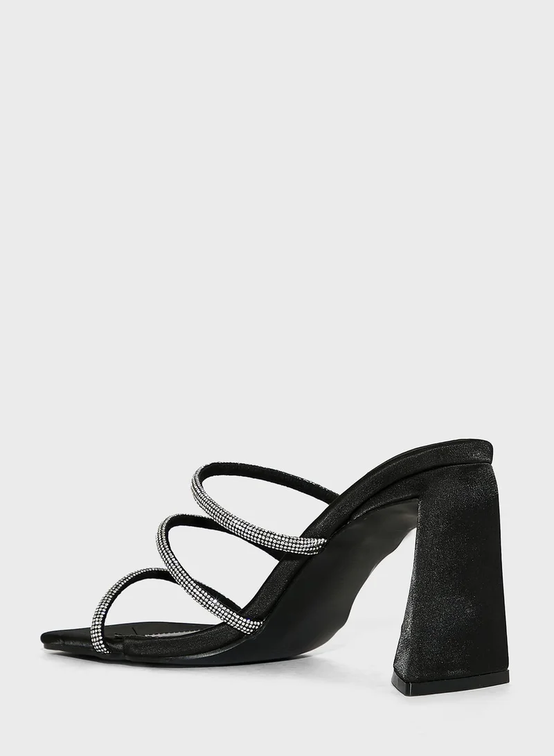 PUBLIC DESIRE Multi Strap High Heel Sandals