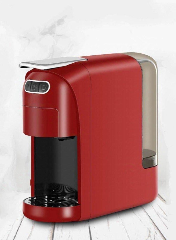 3 in 1 Capsule Coffee Machine, 15 Bar Pressure, 700ml, 1400W Compatible with Nespresso, Dolce Gusto, and Ground Coffee, Fast Brewing, Adjustable Cup Sizes, Compact Design for Home & Office  - Image 1