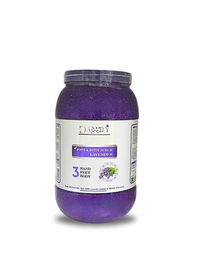 Dandy Beauty Foot & Body Scrub Lavender 5 Kg - Image 1