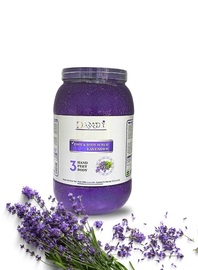 Dandy Beauty Foot & Body Scrub Lavender 5 Kg - Image 2