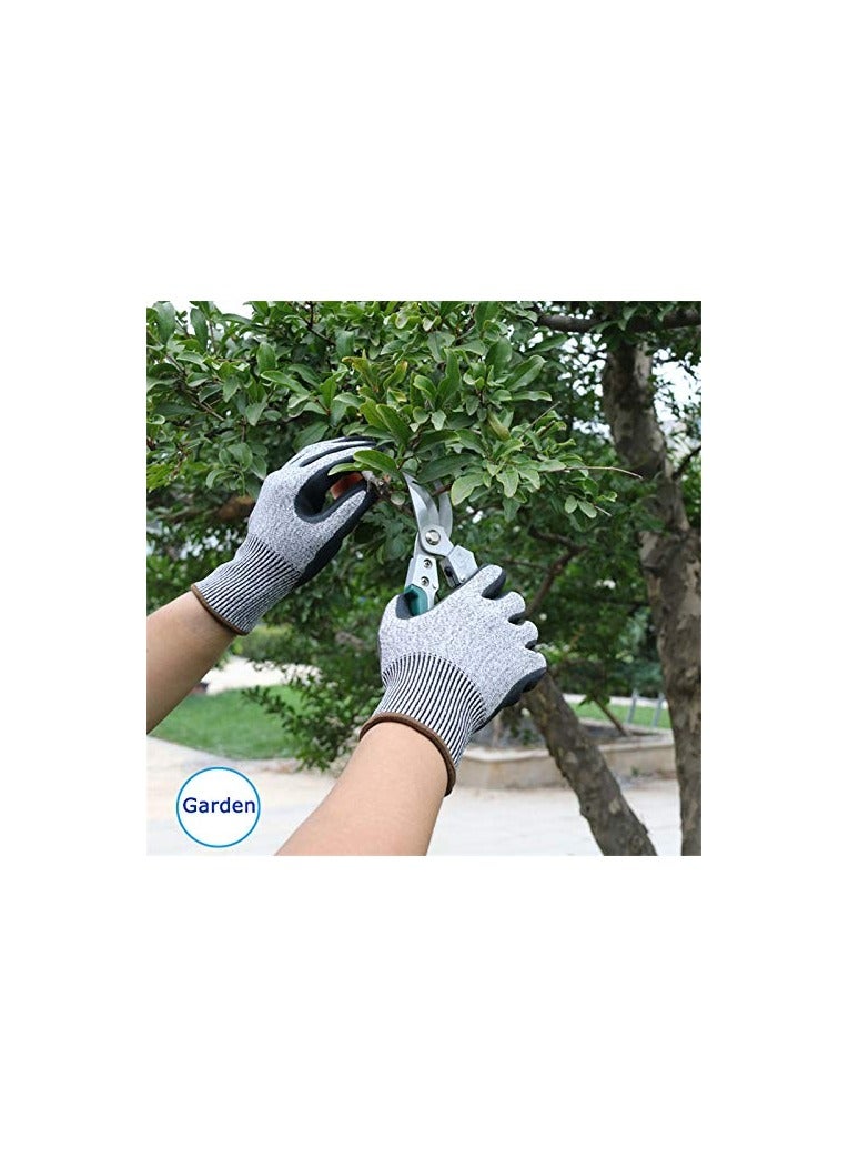 Durable Cut-Resistant Gardening Gloves for Men, 1 Pair Lightweight Grip Gloves for Yard Work, Level 5 Protection, Ideal for Outdoor DIY, Gardening, Fishing, and Multipurpose Use. - Image 4