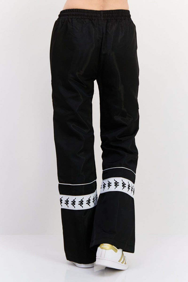Kappa Women Sportswear Fit Brand Logo Track Pants, Black - Image 2