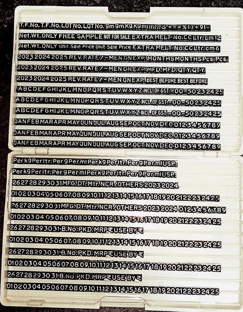 ACGL 3MM Heavy Duty Batch Printing Machine | Super Fast Steel Body | AI Tested | Hard Rubber Font | Industrial Batch Coder - Image 5