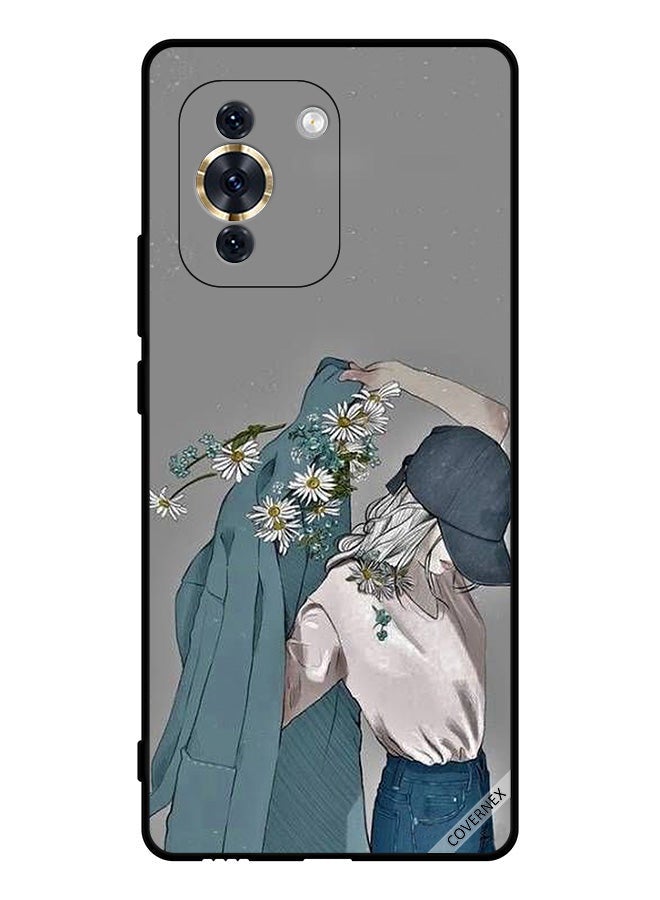 Covernex غطاء واقي لهاتف هواوي نوفا 10 برو - فتاة ترتدي معطف فن - Image 1