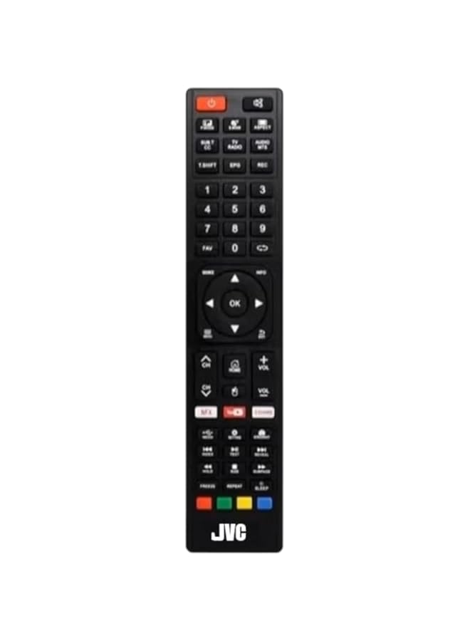 BGM Replacement Remote Control Compatible For JVC Smart LCD LED TV (Type 1)